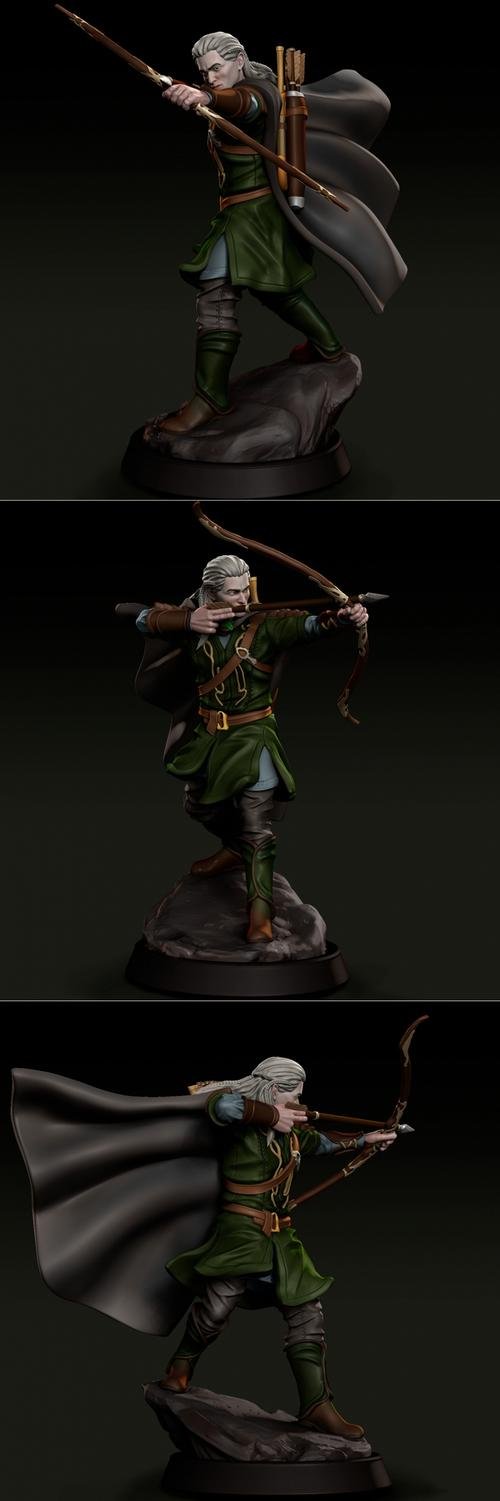 Elven Prince – 3D Print