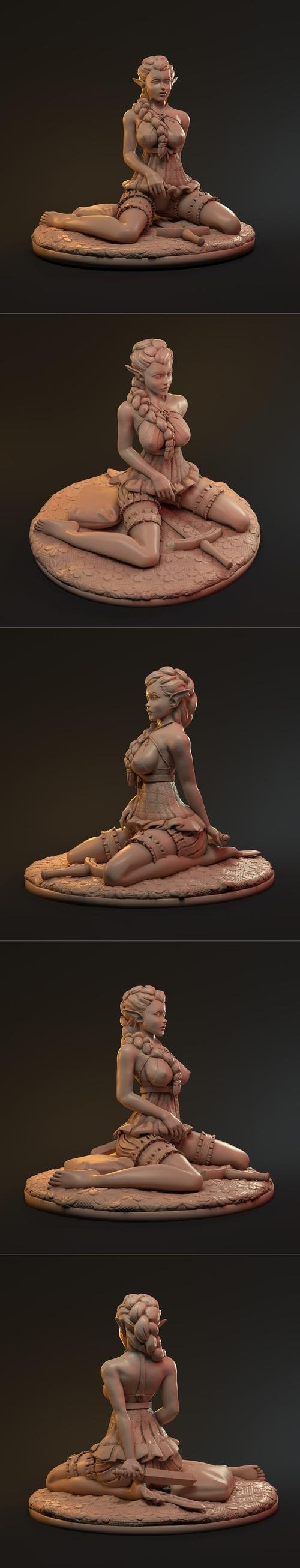 Sisters of the Dawn - Slave – 3D Print