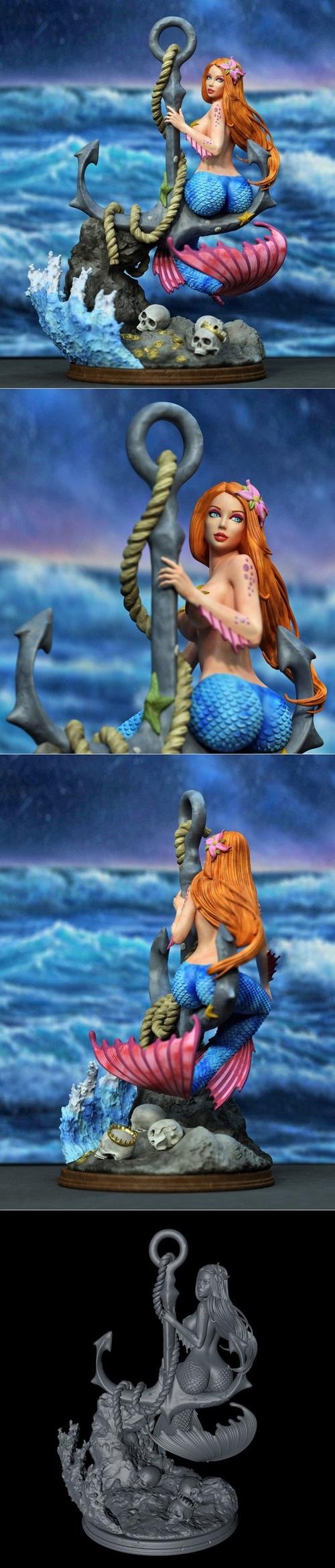 Mermaid – 3D Print