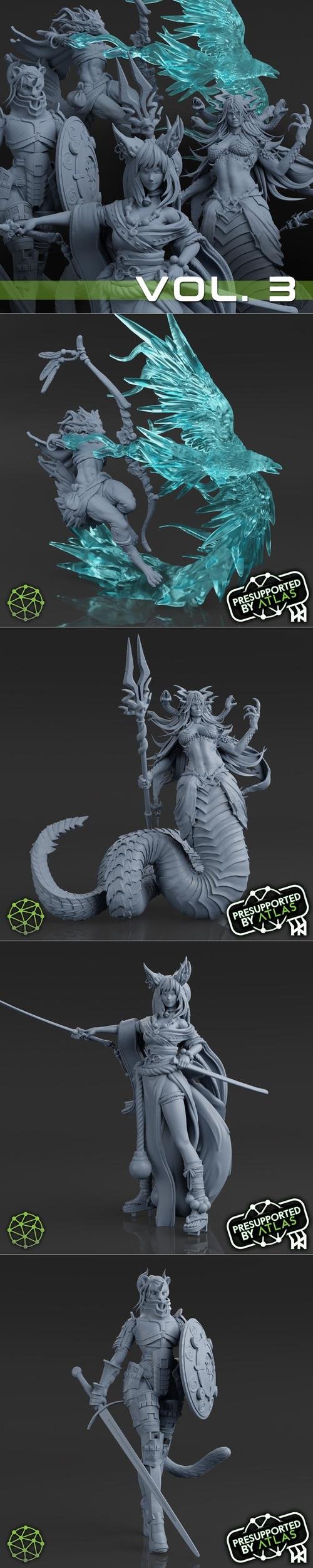 Tails from the Garden Vol 3 – 3D Print