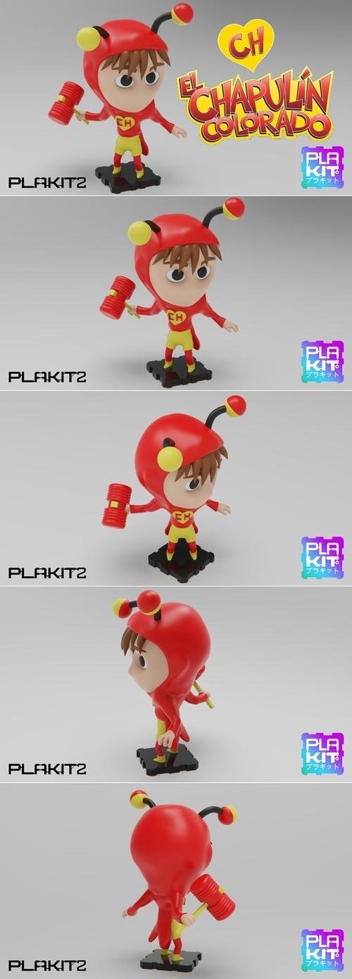 PlaKit 2 Chapolin Colorado – 3D Print