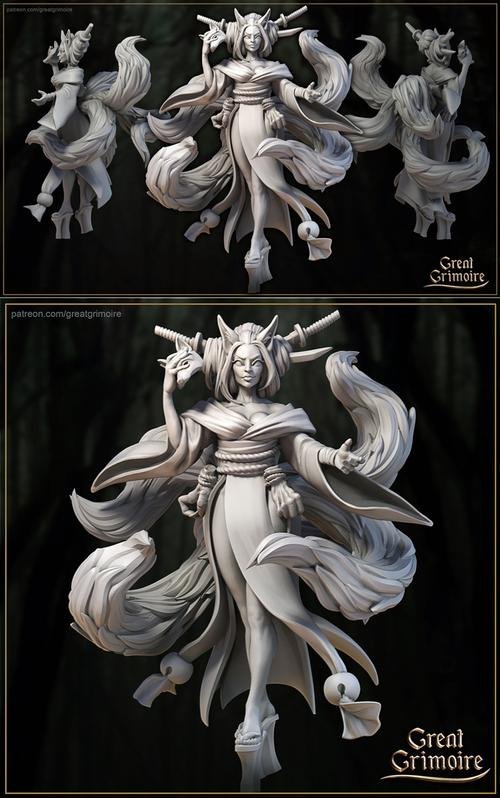 Kitsune, Blade of the Forest – 3D Print