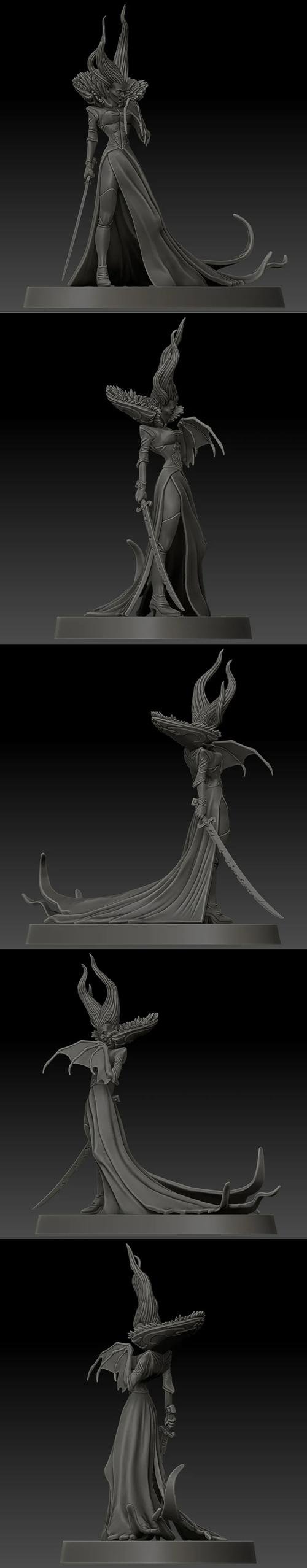 Lady Annika – 3D Print