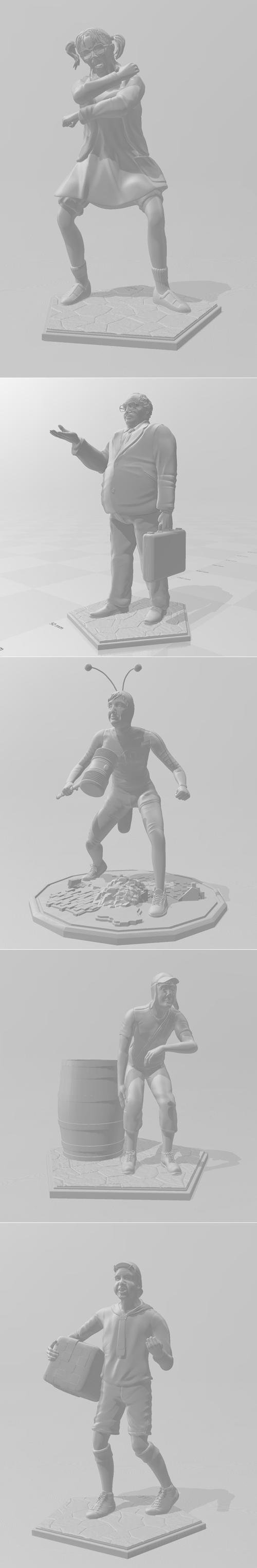 Turma do Chaves – 3D Print