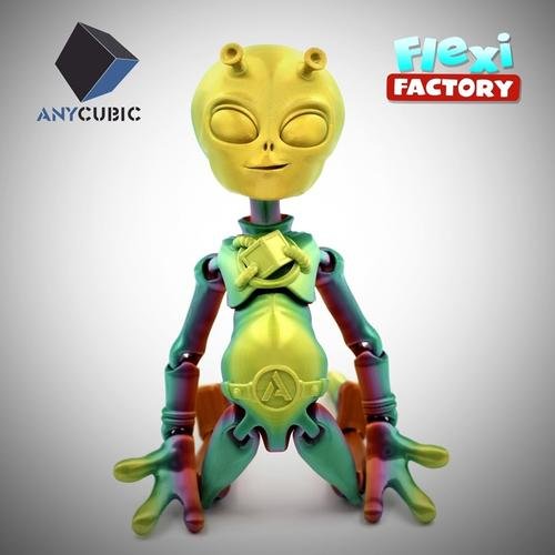 Articulated Flexi - Flexi Factory Anycubic Alien – 3D Print