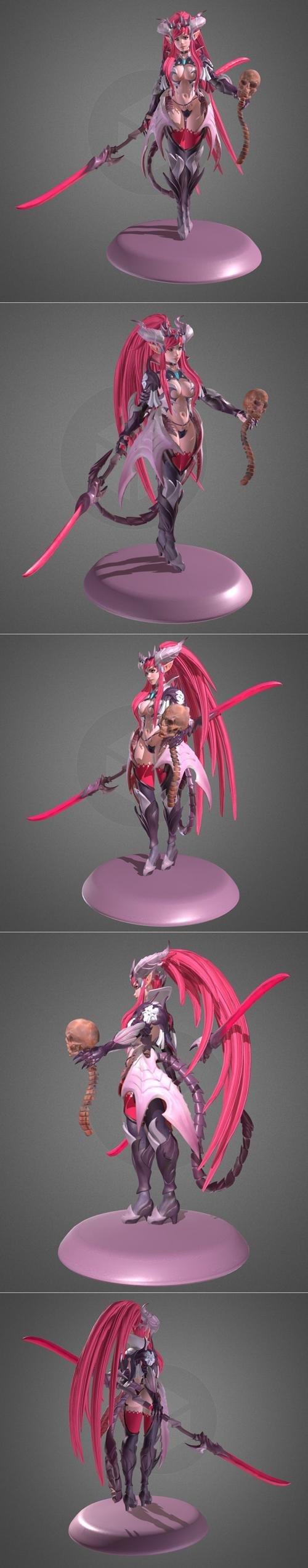 Lucilla - Vampiric Drake – 3D Print