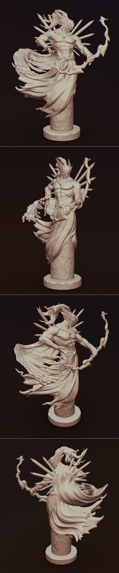 Archer Statue – 3D Print
