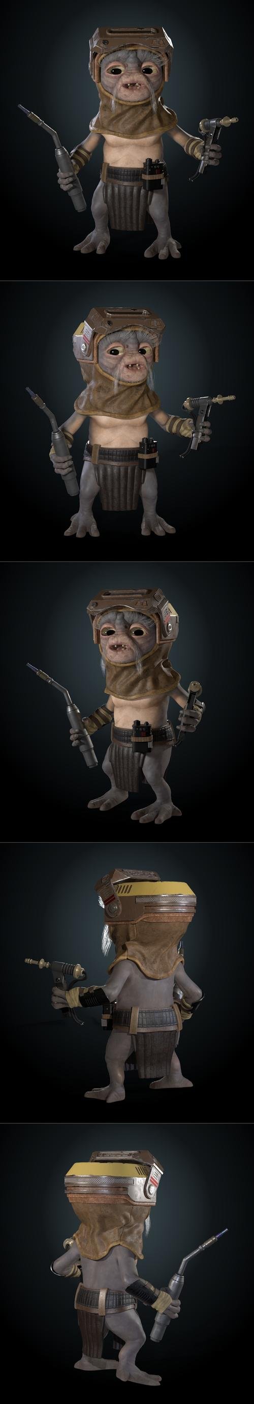 Babu Frik-Star Wars – 3D Print