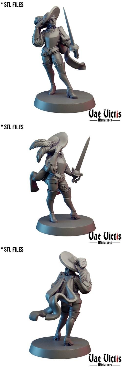 Musketeer – 3D Print