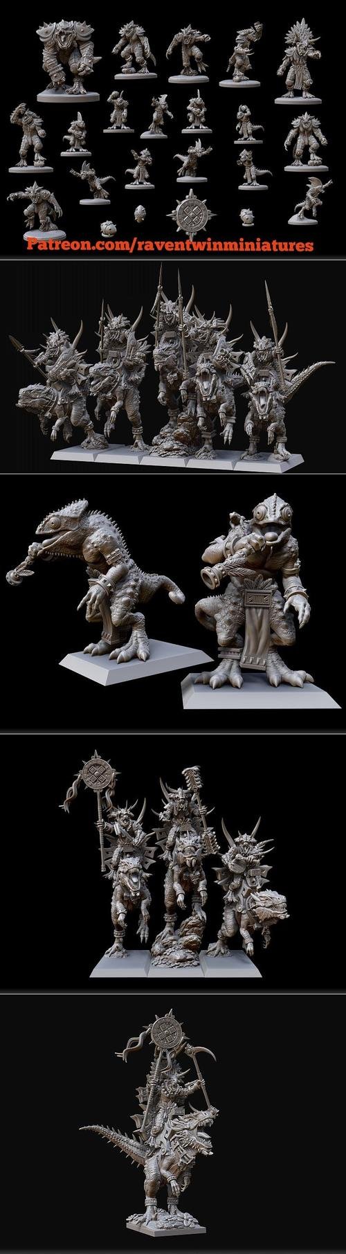 Raven Twin Miniatures December 2020 – 3D Print
