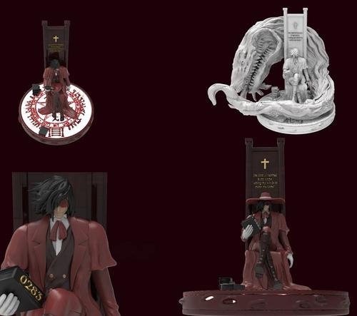 Alucard Hellsing – 3D Print