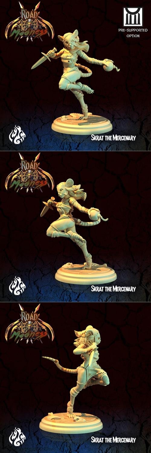 Skrat the Mercenary – 3D Print