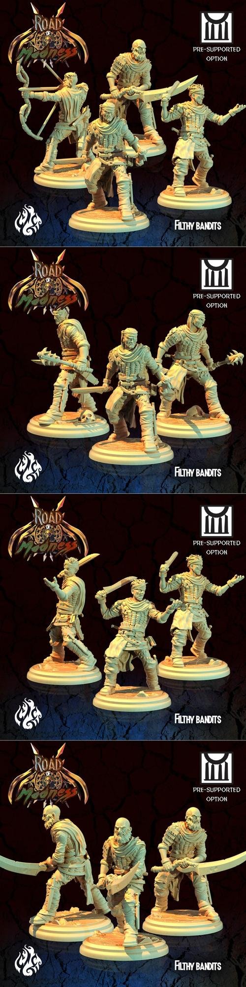 Filthy Bandits – 3D Print