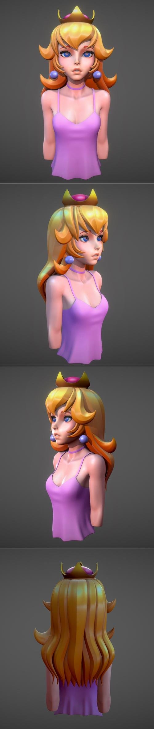 Princess Peach – 3D Print