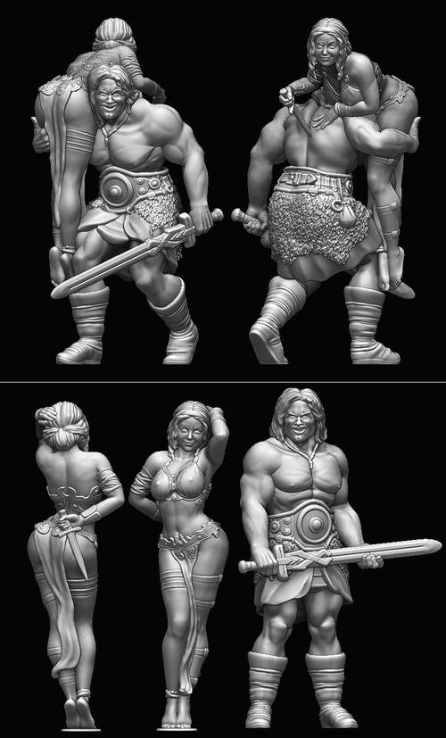 Barbarians 2 – 3D Print