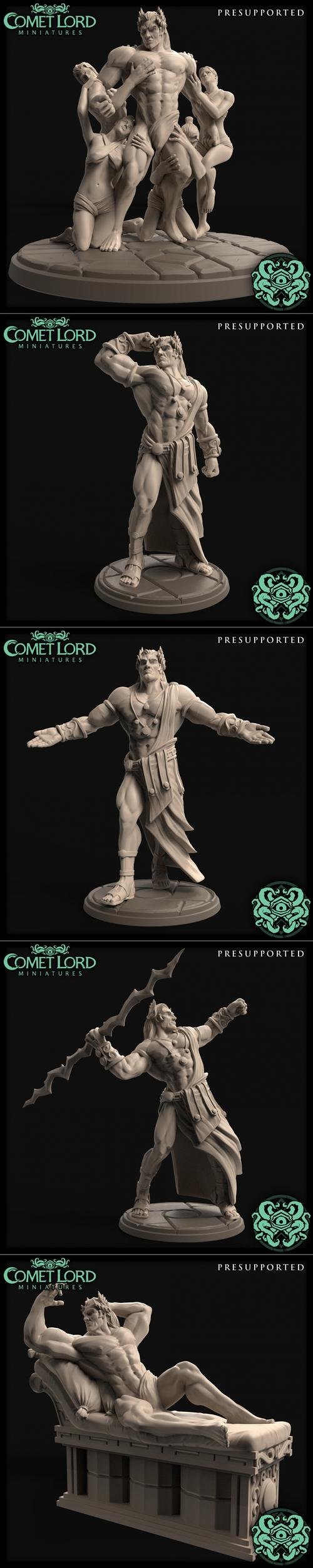 Comet Lord Miniatures - Ulysses The God-Emperor – 3D Print