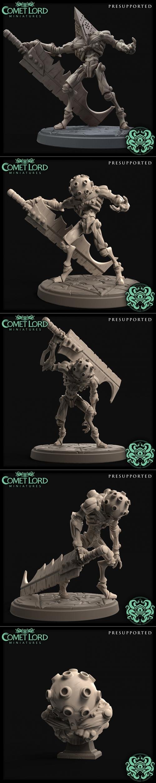 Comet Lord Miniatures - The Faceless – 3D Print