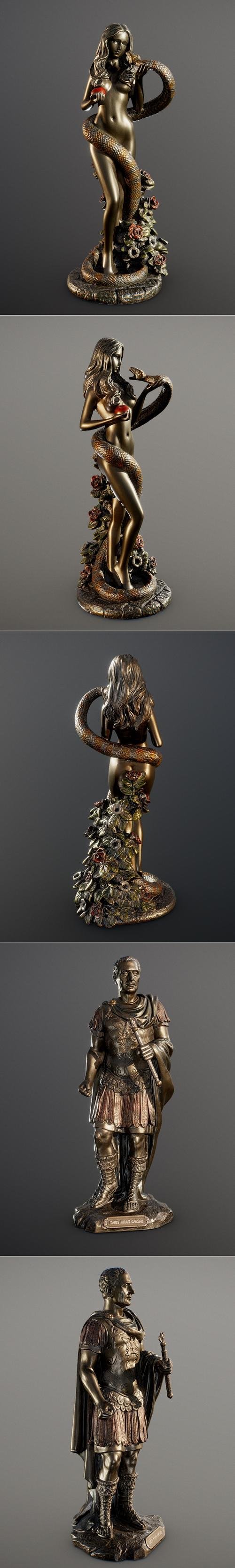 Original Sin Statue and Gaius Julius Caesar – 3D Print