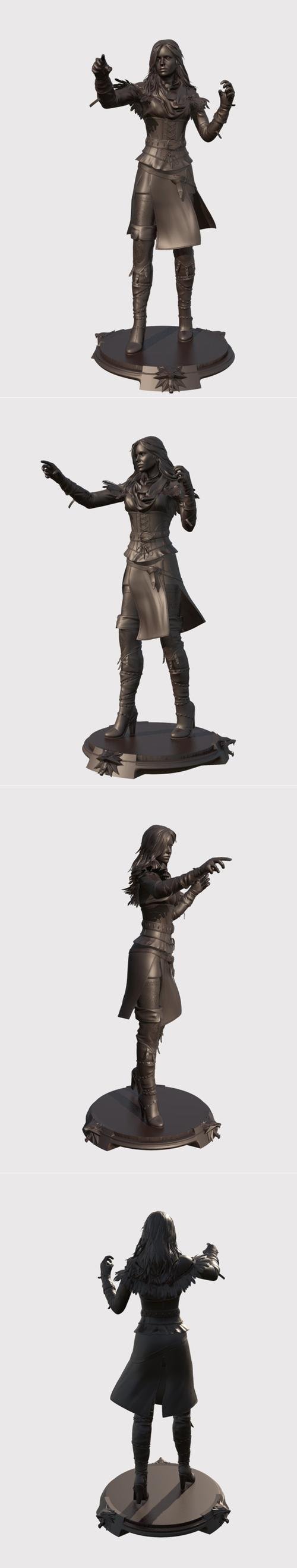 Yennefer of Vengerberg - The Witcher – 3D Print