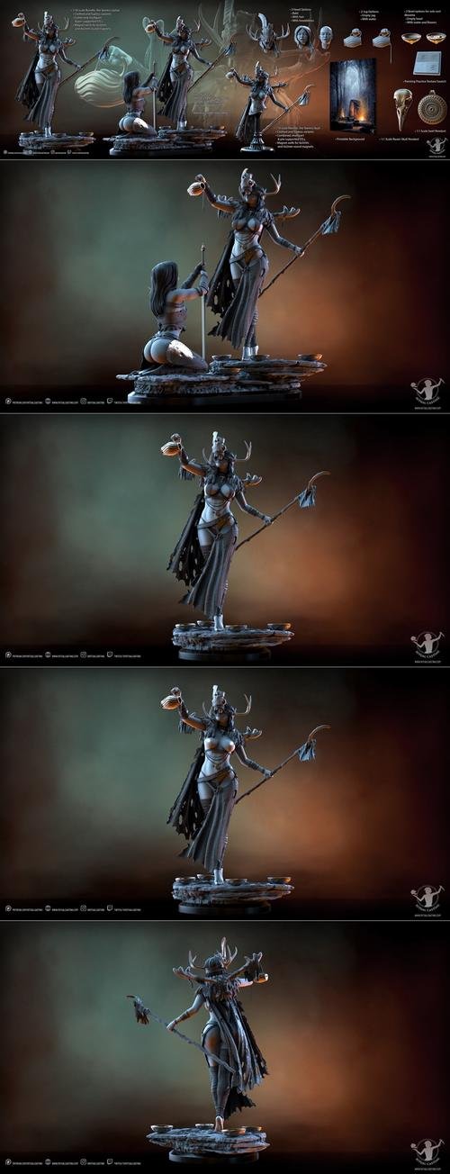 Ritual Casting September 2022 Release - Ronelle, the Seeress – 3D Print