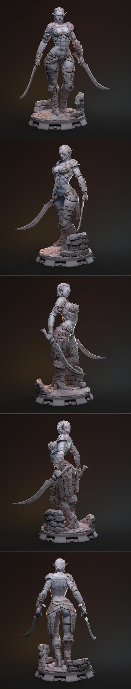 Sisters of the Dawn - Hanza – 3D Print