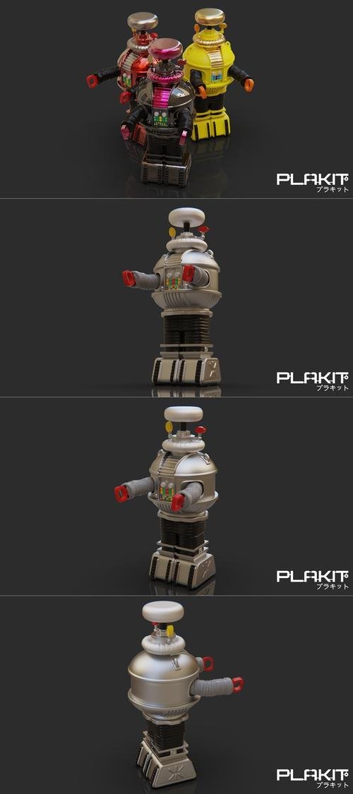 PlaKit - LostIn Space Robot B-9 – 3D Print