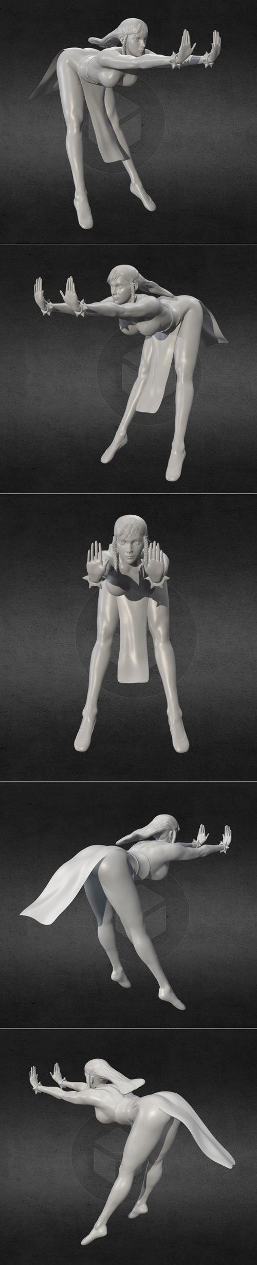 Chun-li Kikoken – 3D Print