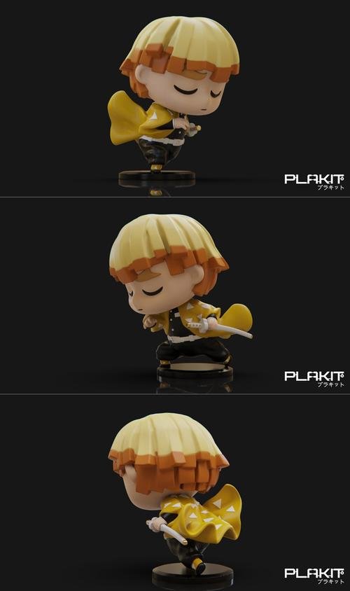 PlaKit - Demon Slayer Zenitsu – 3D Print
