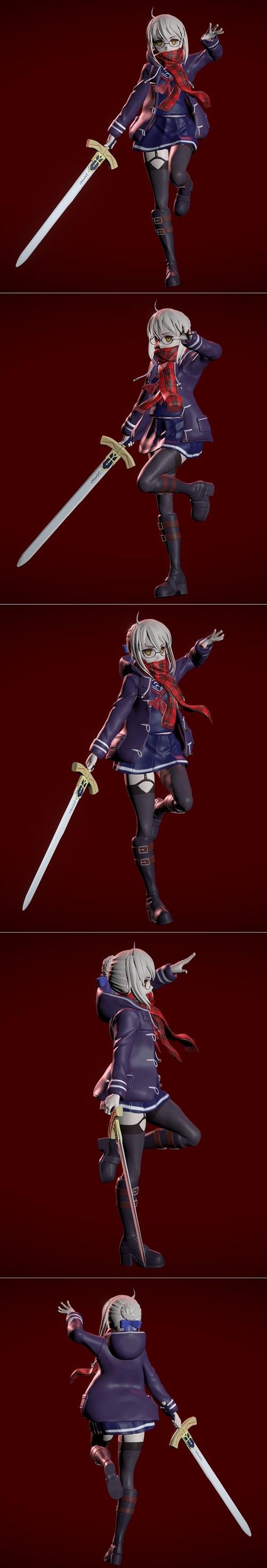 Mysterious Heroine X Alter – 3D Print