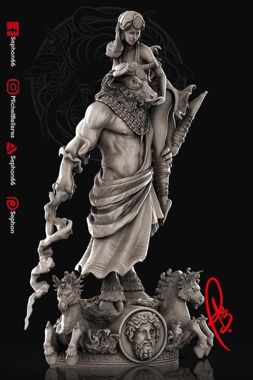 The Minotaur – 3D Print