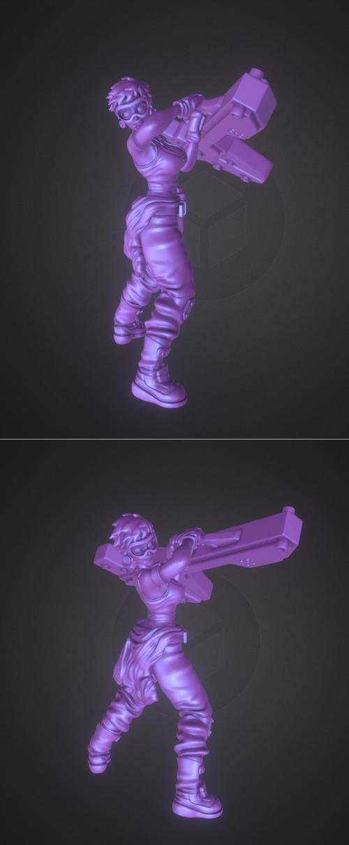 Cerci Pitcrew Girl 2 – 3D Print