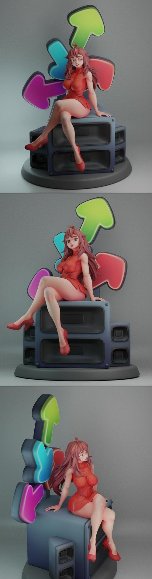 Friday Night Funkin GF – 3D Print