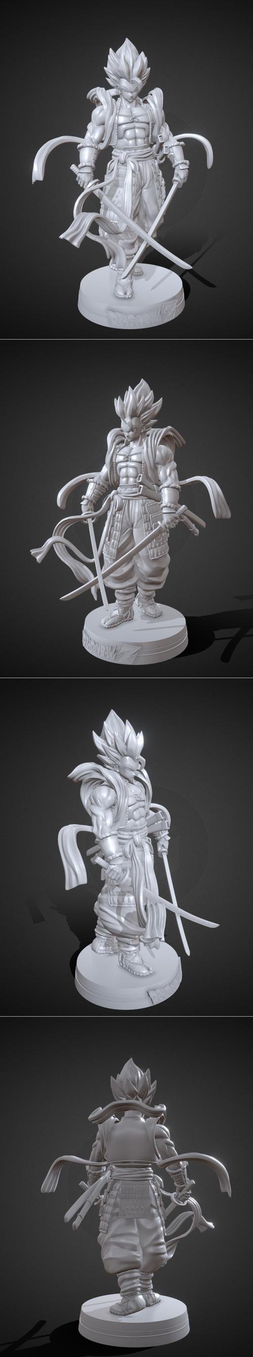 Shogun Gogeta – 3D Print