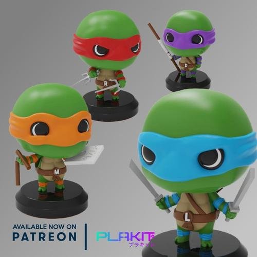 Plakit tmnt – 3D Print