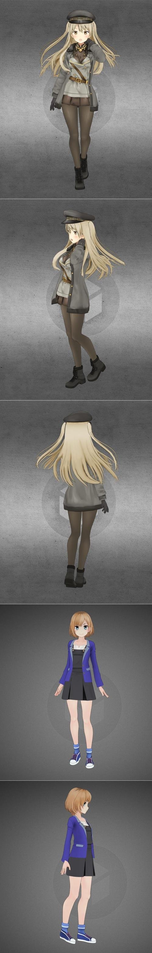 Band of Sisters and Aoi Miyamori – 3D Print