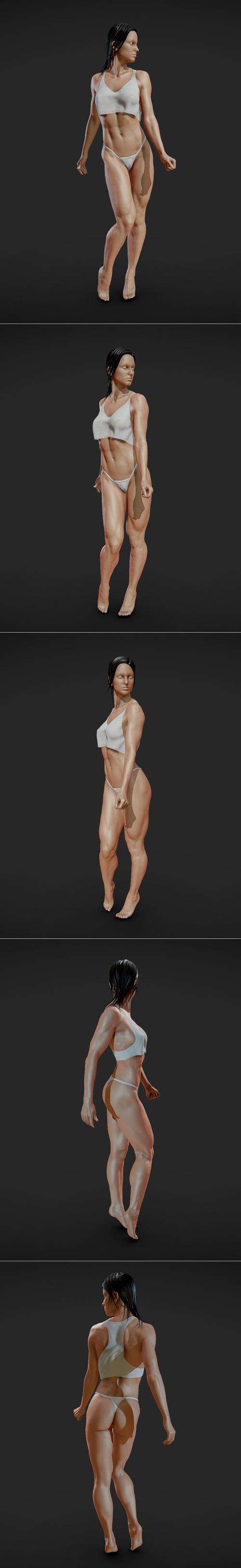 She Fit Decimated – 3D Print