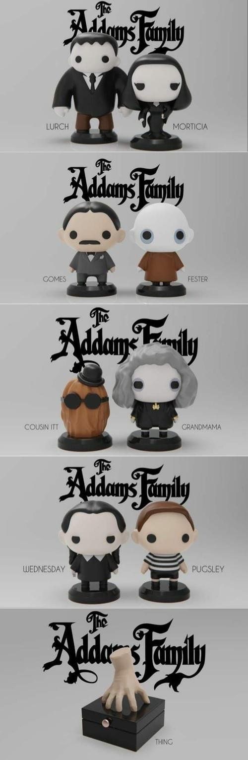 PlaKit - Adams Famely – 3D Print