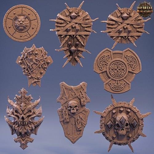 Shields – 3D Print