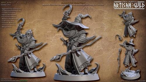 Artisan Guild - Cornelius Greathat – 3D Print