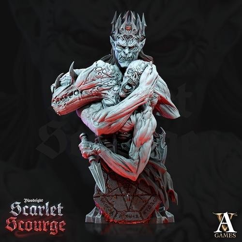 Archvillain Games - Kain the Eternal Bust – 3D Print