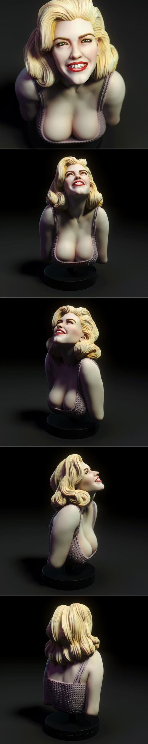 Practice Bust 3 – 3D Print