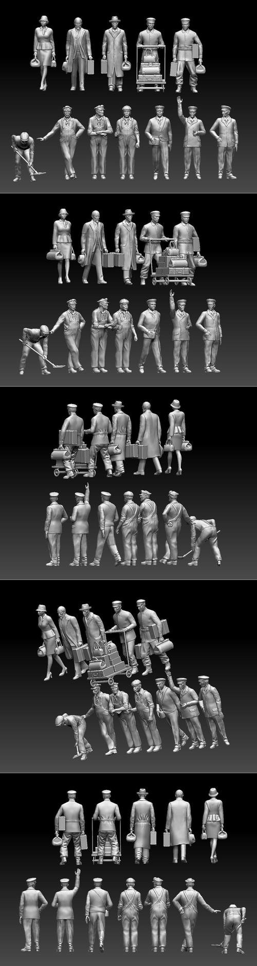 Ataff Passengers – 3D Print