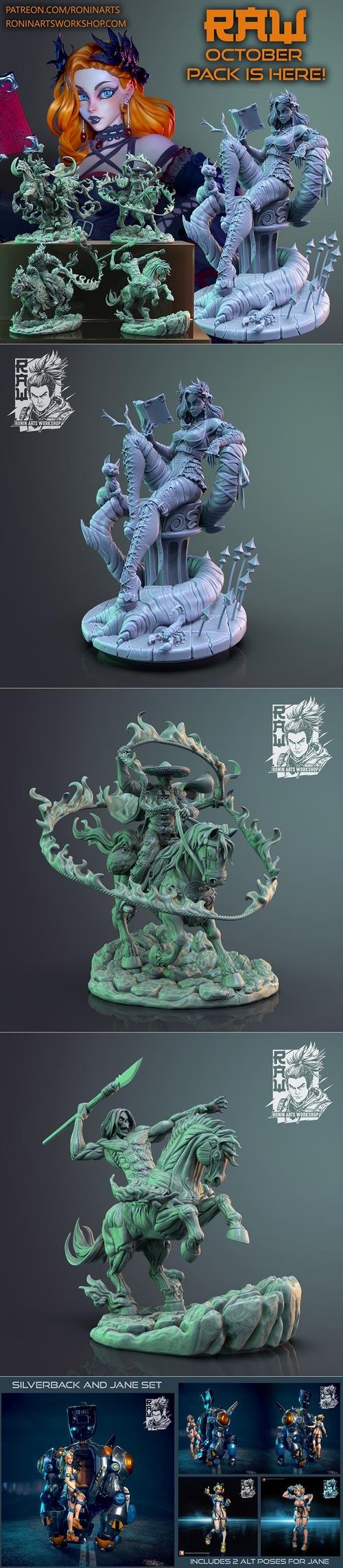 Ronin Arts Workshop RAW - M20 October 2022 – 3D Print