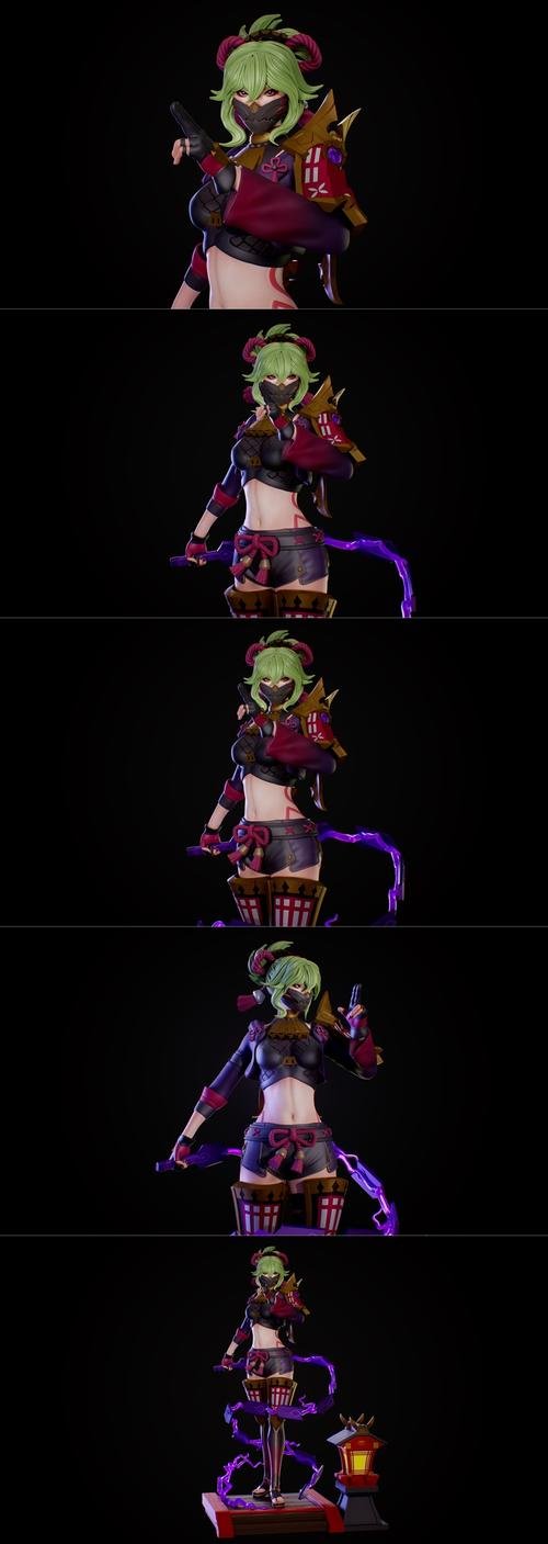 Kuki Shinobu – 3D Print