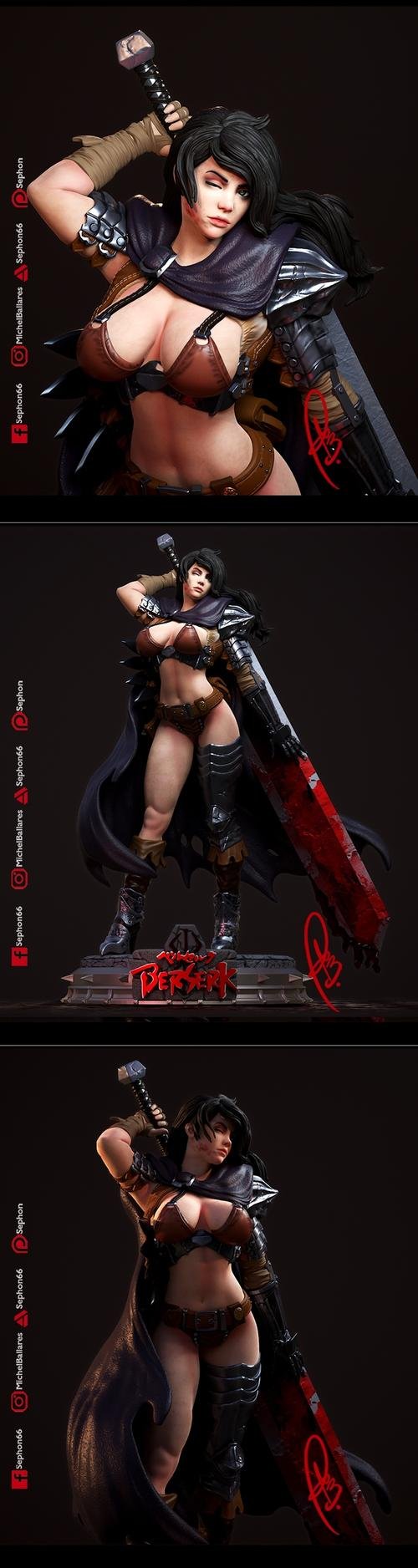 Berserk - Female Guts – 3D Print