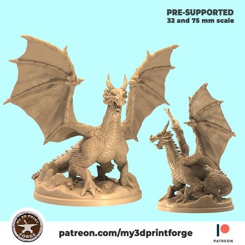 My3DPrintForge - The Ancient Dragon – 3D Print