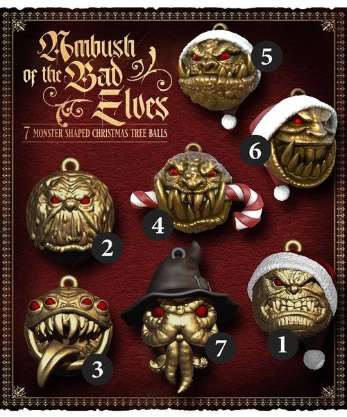 Raging Heroes Xmas - Ambush of the Bad Elves – 3D Print