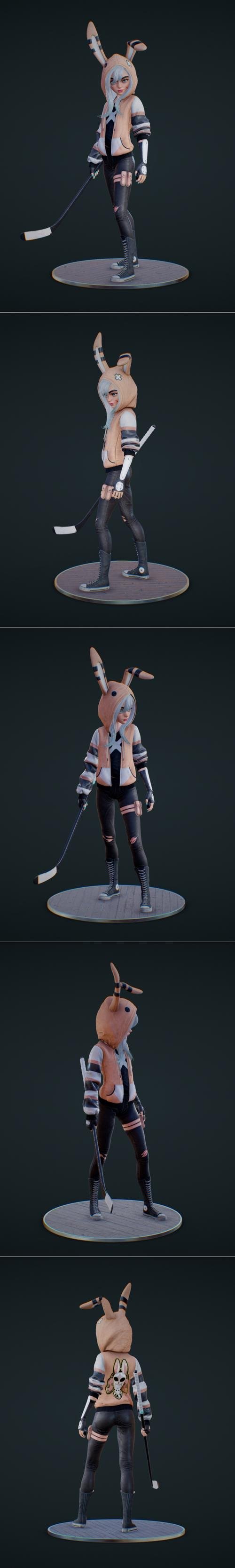 Vinca The Bad Bunny – 3D Print