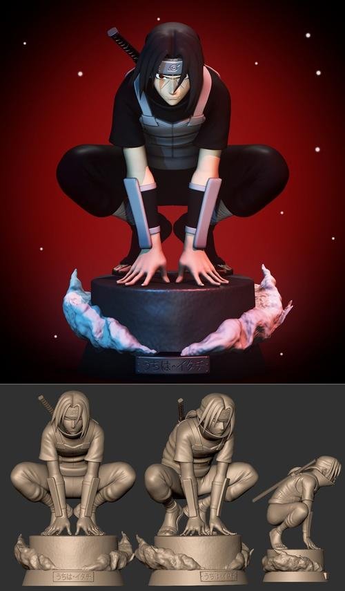 Itachi Anbu - Naruto – 3D Print
