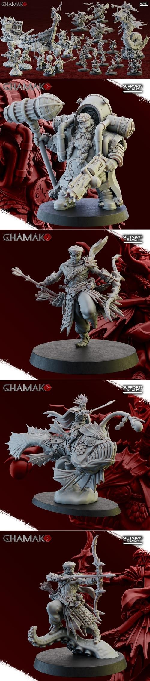 Ghamak - Fantasy August 2022 – 3D Print